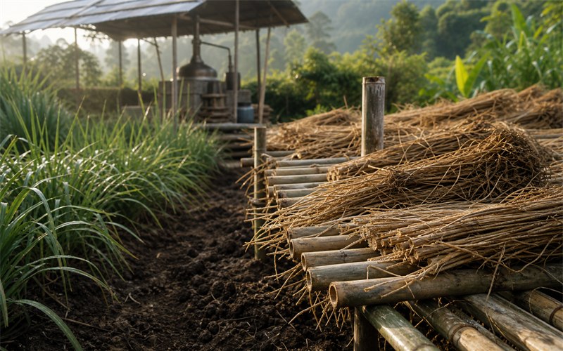 Vetiver Root: The green gold of perfumery