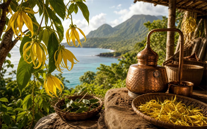 Ylang-Ylang in Perfumery: The solar flower of the Comoros and Mayotte
